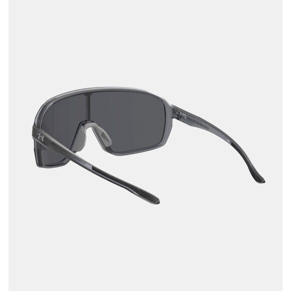 UA Gameday Mirror Unisex Sunglasses Under Armour Sports Sunglasses Matte Gray - Picture 5 of 6